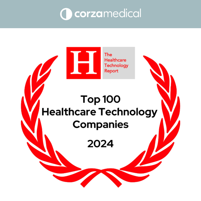 Corza Medical named #14 on Top 100 Healthcare Tech...